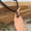 "Turning A New Leaf" Necklace - Moss Agate - Image 2